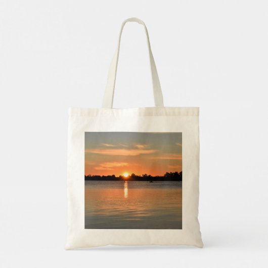 Gevangend in de Canvas tas van de Sunset Budget (Achterkant)
