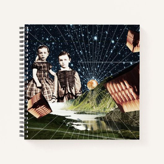 Gevangend in eeuwige jeugd notitieboek (Voorkant)