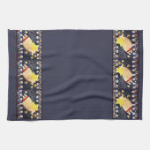 Gevangend kerstangel Handhanddoek Theedoek (Horizontaal)