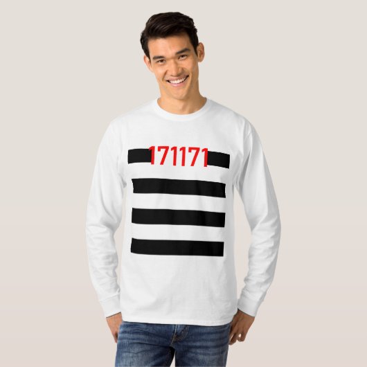 Gevangene 171171 t-shirt (Voorkant volledig)