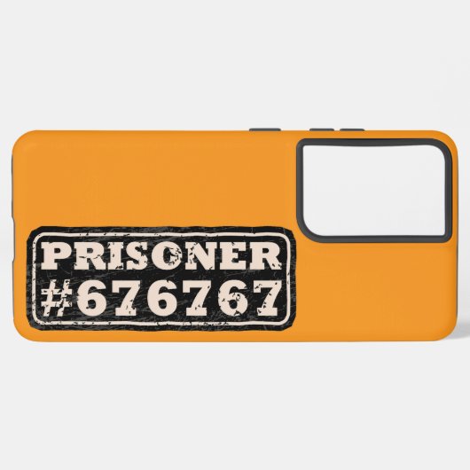 Gevangene 67 Meme Samsung Galaxy Hoesje (Achterkant horizontaal)
