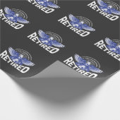 Gevangene aangehouden politiefunctionaris in ruste cadeaupapier (Hoek)