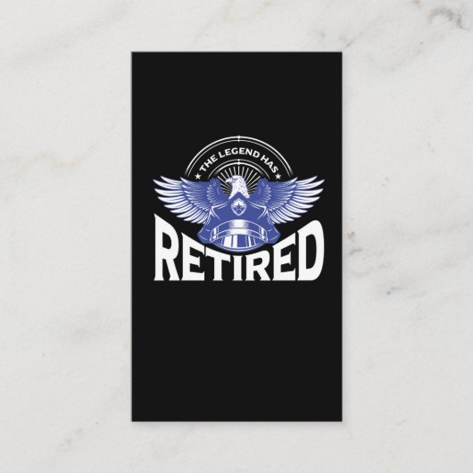 Gevangene aangehouden politiefunctionaris in ruste visitekaartje (Voorkant)