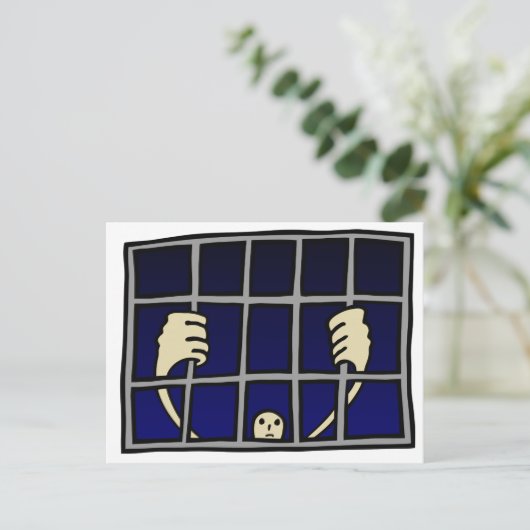 gevangene briefkaart (Staand voorkant)