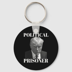 Gevangene Donald J. Trump Black & Camp; Witte Mugs Sleutelhanger
