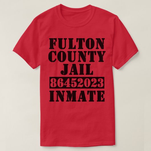GEVANGENE FULTON COUNTY T-SHIRT (Design voorkant)