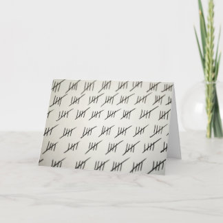 Gevangene Kaart - De dagen tellen