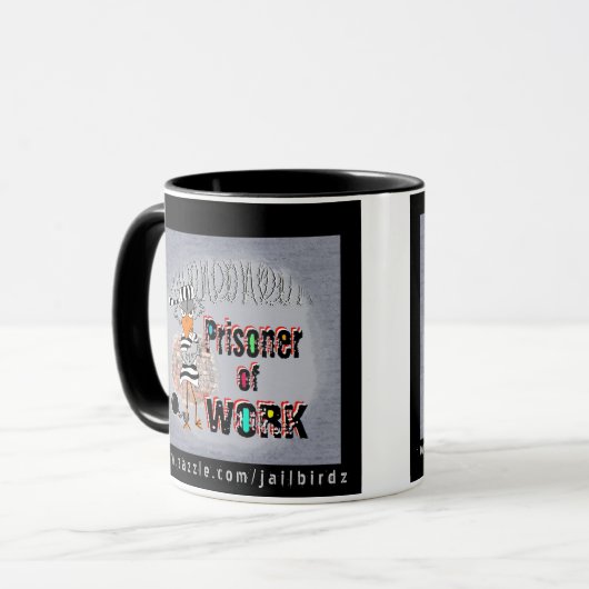 Gevangene mok van werk (Voorkant links)