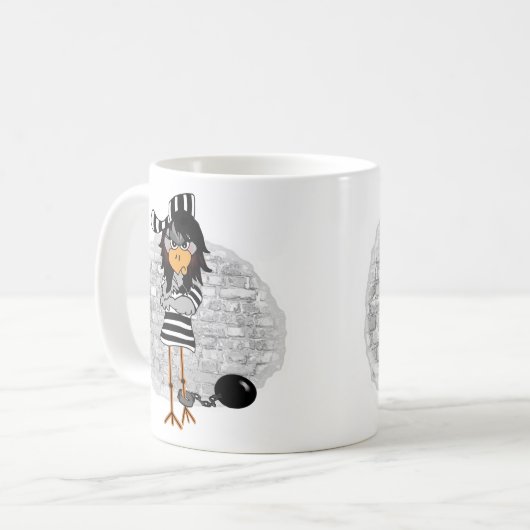 Gevangene mok van werk (Voorkant links)