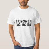 Gevangene nr. 20195 t-shirt (Voorkant)