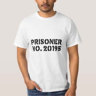 Gevangene nr. 20195 t-shirt