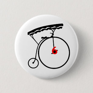 Gevangene nummer 6 Button