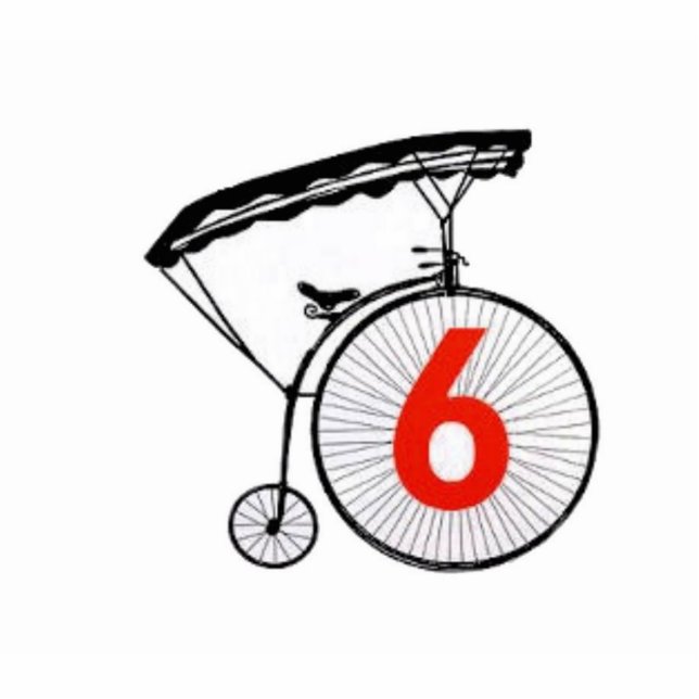 gevangene nummer 6 magneet fotobeeldje magneet (Voorkant)