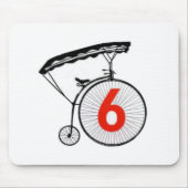 Gevangene nummer 6 muismat (Voorkant)