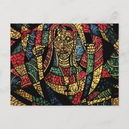 Gevangene om Abstract Art Briefkaart te vrezen