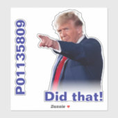 Gevangene P01135809 deed dat! stickers (Vel)