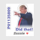 Gevangene P01135809 deed dat! stickers (Vel)