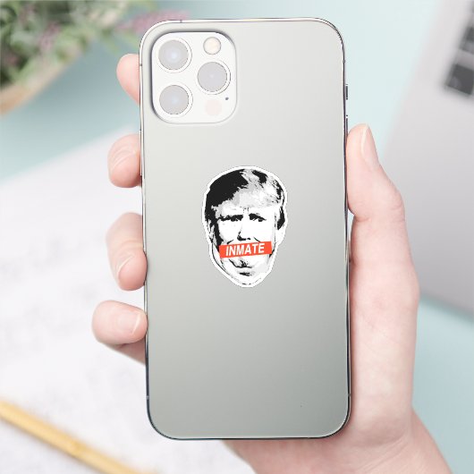 Gevangene Trump Sticker (Telefoon)