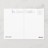 Gevangene van de hoop briefkaart (Achterkant)