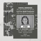 Gevangene van War Threaded Escape Room, Birthday P Kaart (Voorkant / Achterkant)