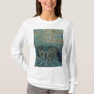 Gevangenen die 1890 uitoefenen door Vincent van Go T-shirt