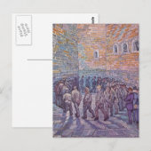 Gevangenen oefenen briefkaart (Voorkant / Achterkant)