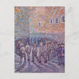 Gevangenen oefenen briefkaart
