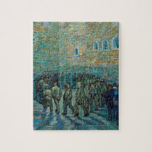 Gevangenen oefenen door Vincent Van Gogh Legpuzzel