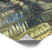 Gevangenen oefenen door Vincent van Gogh Poster (Hoek)