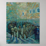 Gevangenen oefenen door Vincent Van Gogh Poster<br><div class="desc">Gevangenen oefenen door Vincent Van Gogh</div>