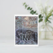 Gevangenen oefenen (na Doré)Van Gogh Fine Art Briefkaart (Staand voorkant)
