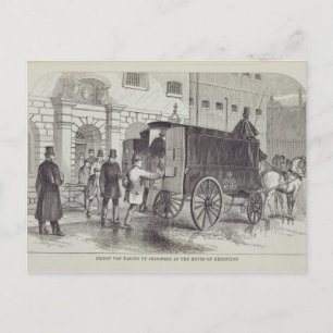Gevangenen van Van die gevangenen in het huis van  Briefkaart