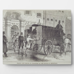 Gevangenen van Van die gevangenen in het huis van  Fotoplaat