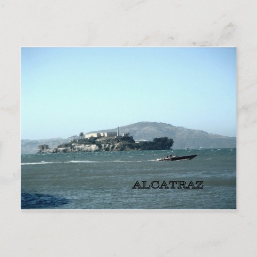 gevangenis Alcatraz Briefkaart (Voorkant)