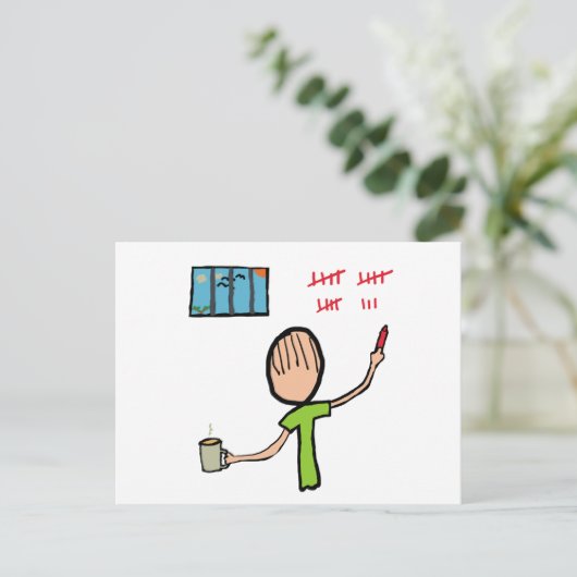 Gevangenis Briefkaart (Staand voorkant)