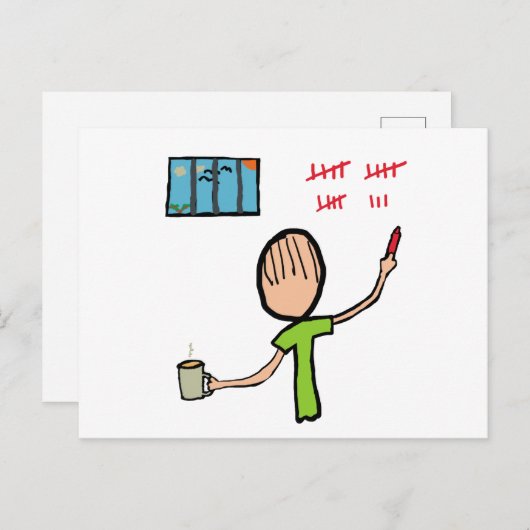 Gevangenis Briefkaart (Voorkant / Achterkant)