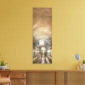 Gevangenis - Einde van een reis Canvas Afdruk (Insitu (Woonkamer))