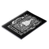 Gevangenis en REFUGE citaat van Nietzsche Notitieboek (Linkerzijde)