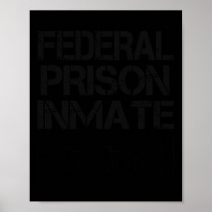 Gevangenis gevangene gevangene Halloween Federal P Poster