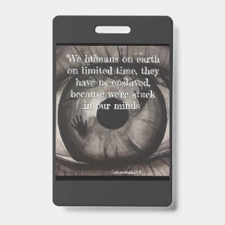 gevangenis in eigen land badge