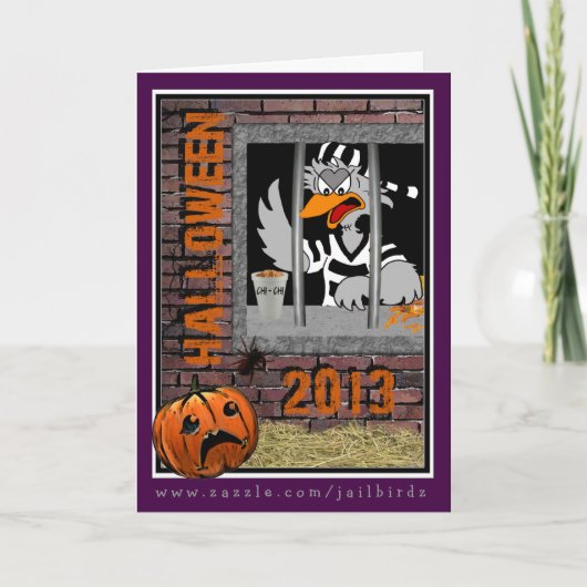Gevangenis Jailbird Kaart (Voorkant)