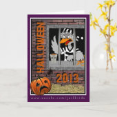 Gevangenis Jailbird Kaart (Gele Bloem)