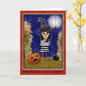 Gevangenis Jailbird Kaart (Gele Bloem)