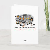 Gevangenis Jailbird Kaart (Achterkant)