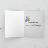 Gevangenis Jailbird Kaart (Binnen)