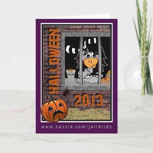 Gevangenis Jailbird Kaart (Voorkant)