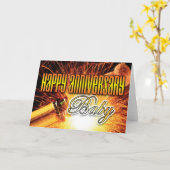 Gevangenis Kaarten - Happy Jubileum_01 (Gele Bloem)