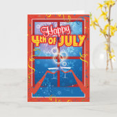 Gevangenis Kaarten - Happy July 4th (Gele Bloem)