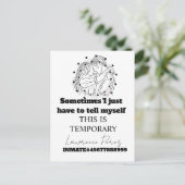 Gevangenis Kaarten Lange Afstand Schattig (Staand voorkant)