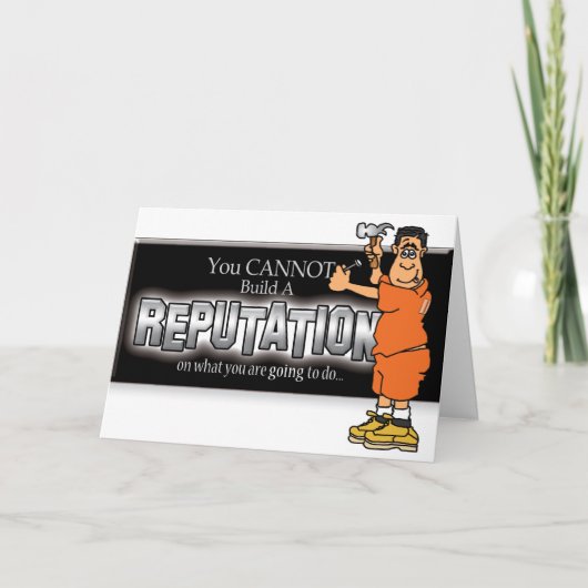 Gevangenis Kaarten - Reputatie opbouwen (Voorkant)